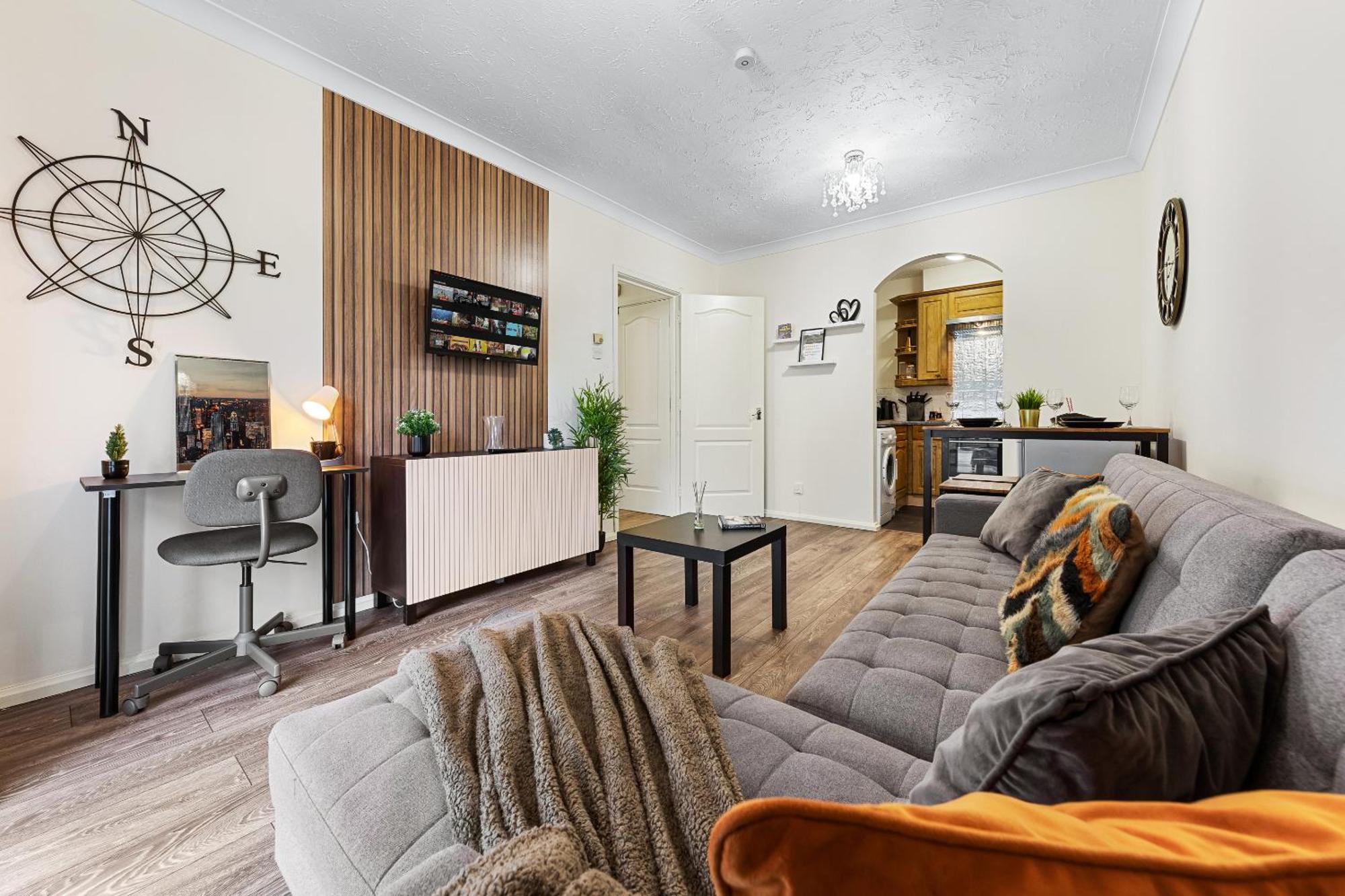 Elegant & Cozy Fbs Downtown Flat Leilighet London Eksteriør bilde